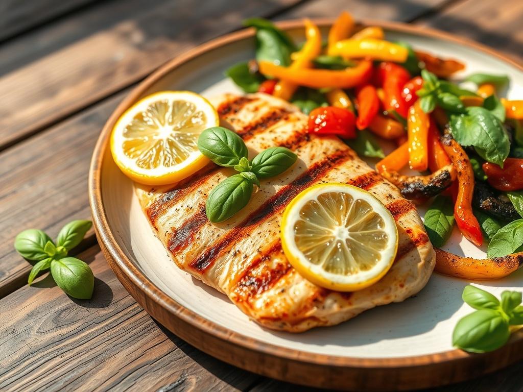 limonlu feslegenli tavuk gogsu tarifi