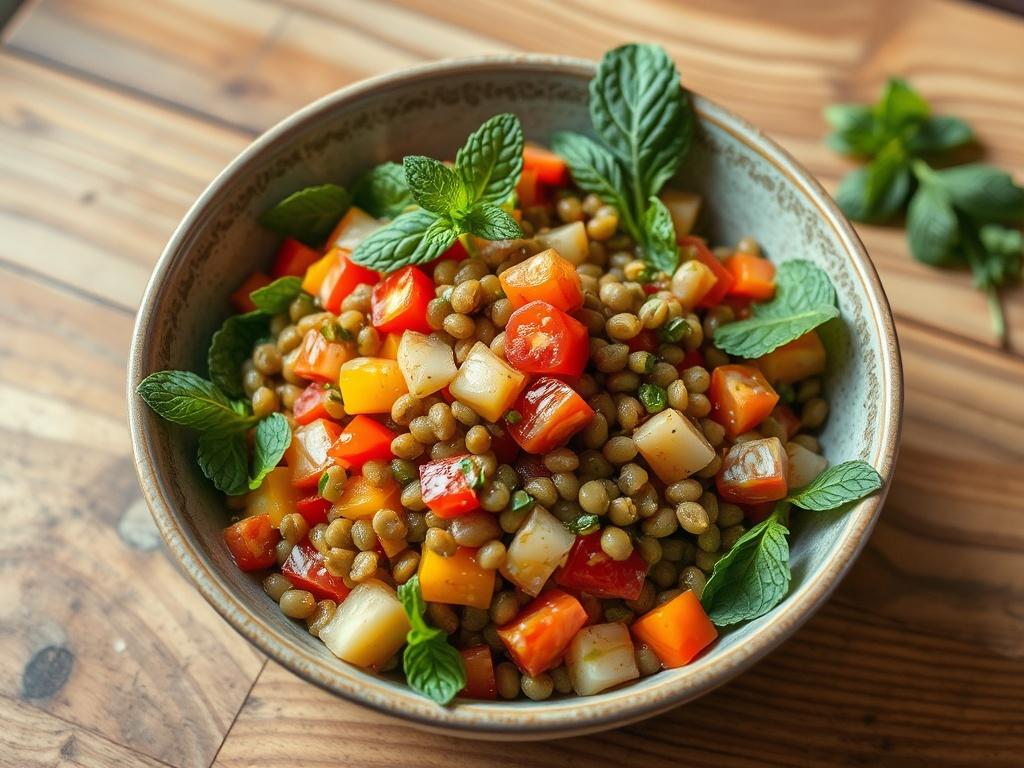 taze naneli mercimek salatasi Rh4uDOC3