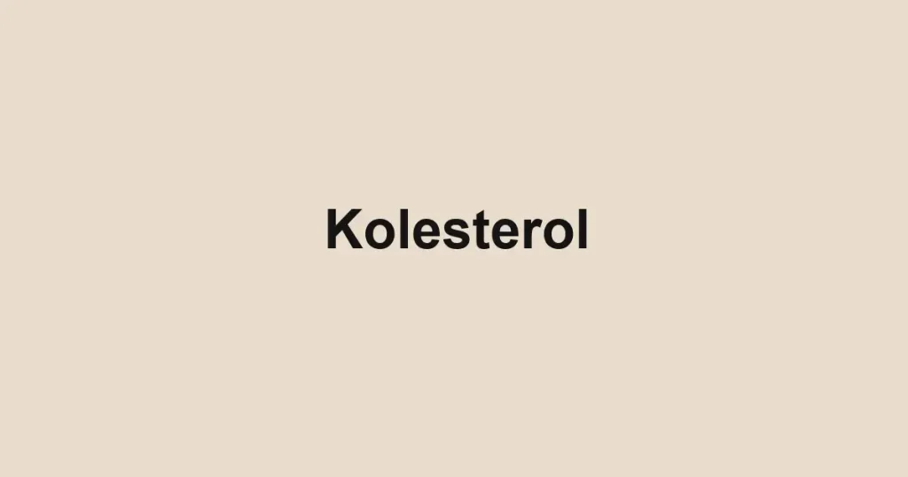 Kolesterol